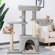preview thumbnail 59 of 100, EROMMY Cat Tree – Multi-Level Cat Tower with Sisal Scratching Posts & Swing Ball, Modern Cat Furniture for Indoor Cats