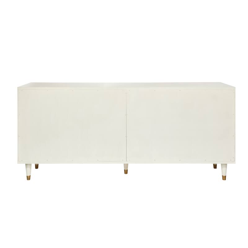 Furniture Classics Nassau Caned Solid Mahogany Buffet