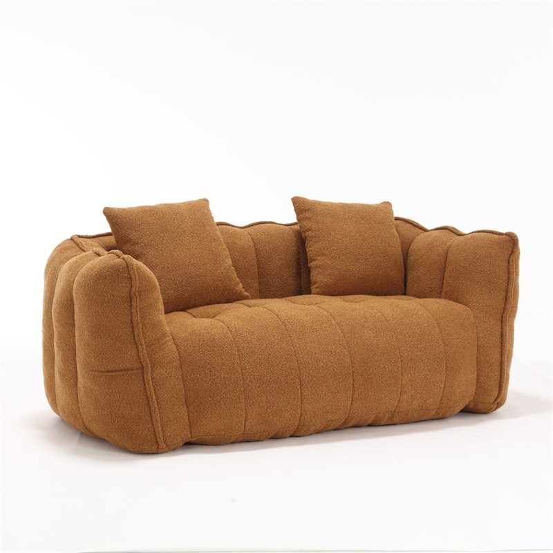 Modern Chenille Recliner Sofa with High Resilience Foam