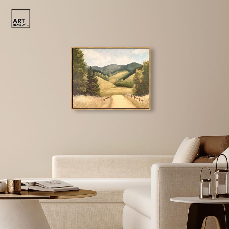 Summer Fields Canvas by Art Remedy