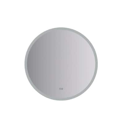 Fresca FMR013030RD Angelo 30" Diameter Modern Circular Aluminum