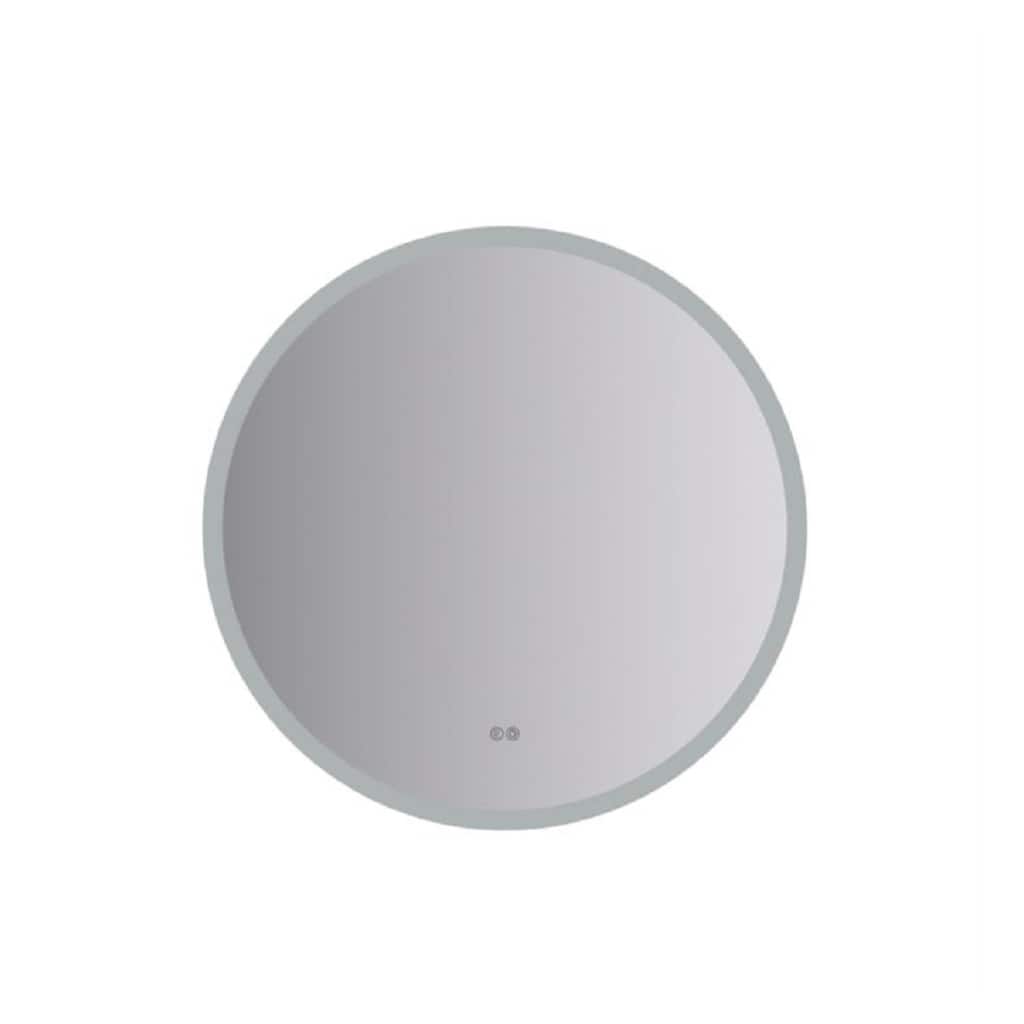 Fresca FMR013030RD Angelo 30" Diameter Modern Circular Aluminum