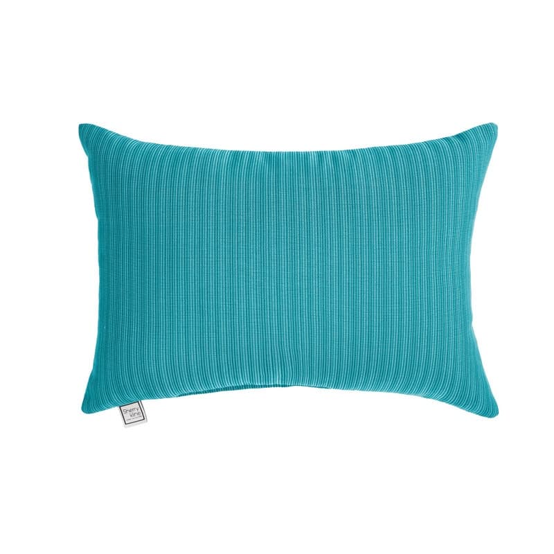 Sherry Kline Island Breeze Knige Edge Indoor/Outdoor Pillow Set of 2 - 13"x18" - Peacock