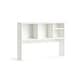 preview thumbnail 8 of 7, Cube White Wood Desk Bookshelf by DormCo