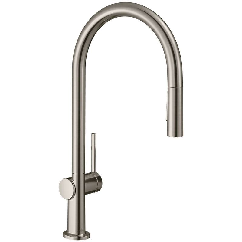Hansgrohe 72857 Talis N 1.5 GPM Single Hole Pull Down Kitchen Faucet - Steel Optic - Steel Optic