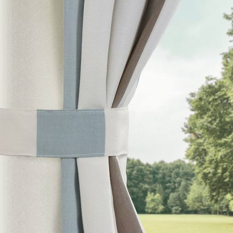 Wonderland Stripe Outdoor UV Protected Privacy Panel
