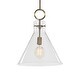 preview thumbnail 3 of 5, Uttermost Imbuto Funnel Glass 1-Light Pendant