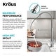 preview thumbnail 87 of 139, Kraus Britt Commercial 3-Function 1-Handle Pulldown Kitchen Faucet