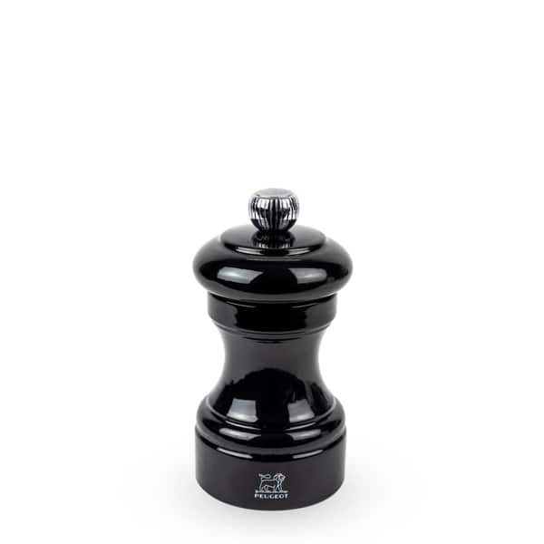 slide 2 of 8, Peugeot Bistro 4 Inch Salt Mill Black