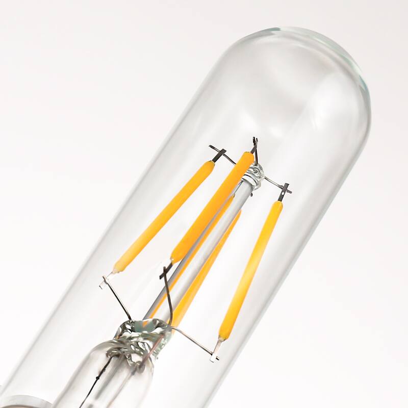 Dimmable Led Tubular Light Bulbs, T30 Edsion Bulbs, 2700k Filament Light Bulbs for Chandelier Light or Industrial Wall Sconces