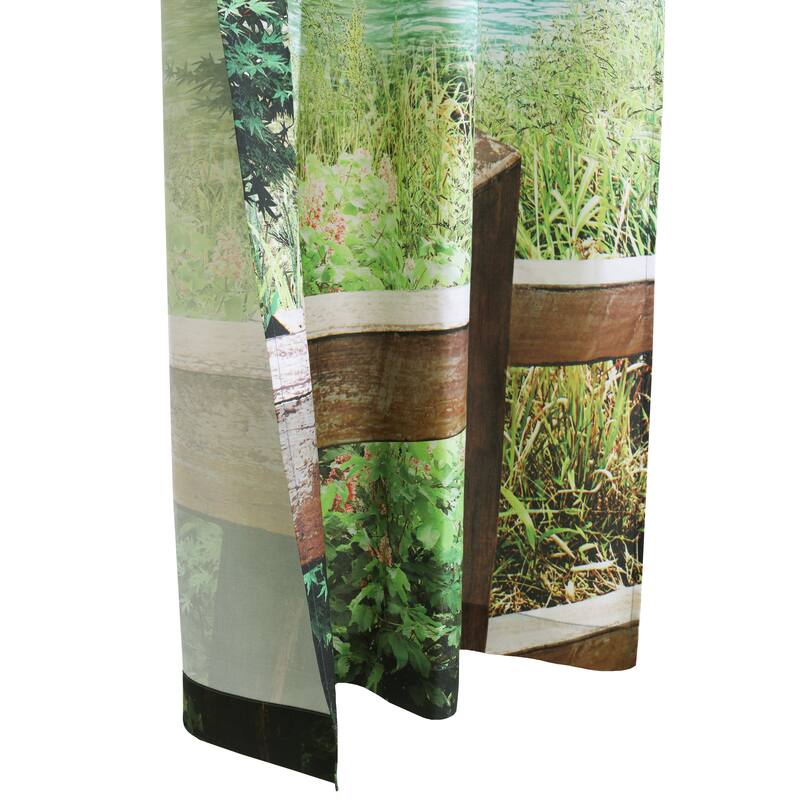 Habitat Photo Real Digital Panoramic Print Curtain Panel Pair