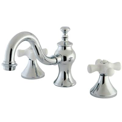 Kingston Brass 1.2 GPM Widespread Bathroom Faucet with Pop-Up Drain