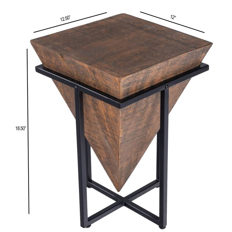 Butler Gulnaria Wood & Metal Accent Table