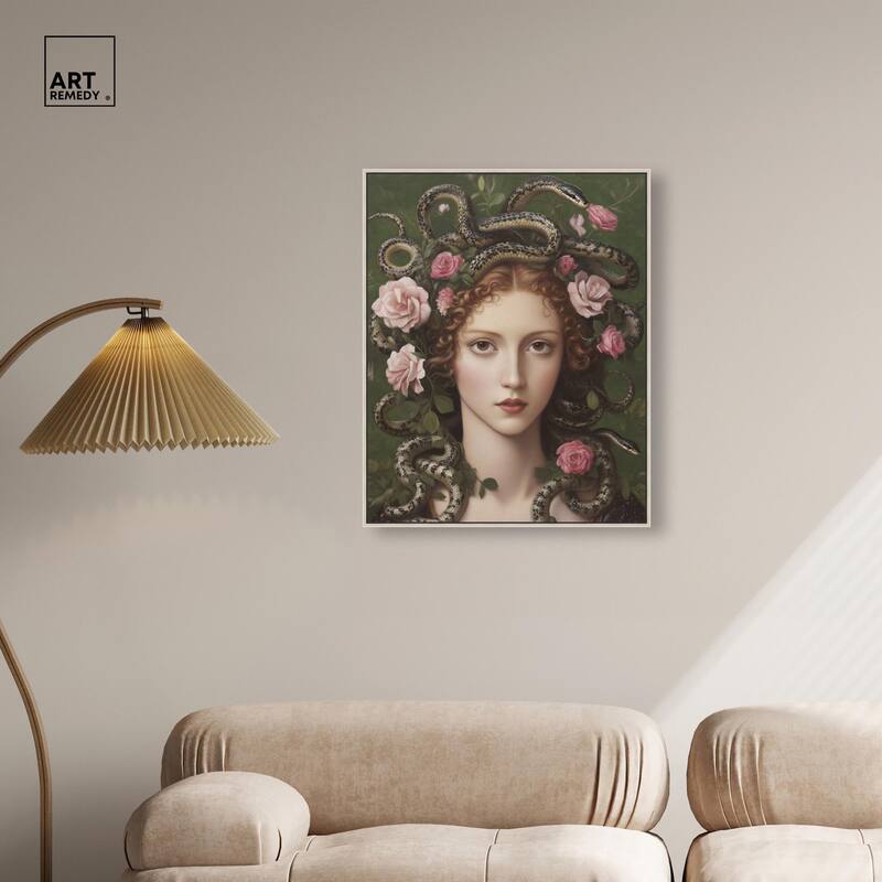 Medusa Canvas by Art Remedy