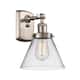 Option Brushed Satin Nickel / Clear