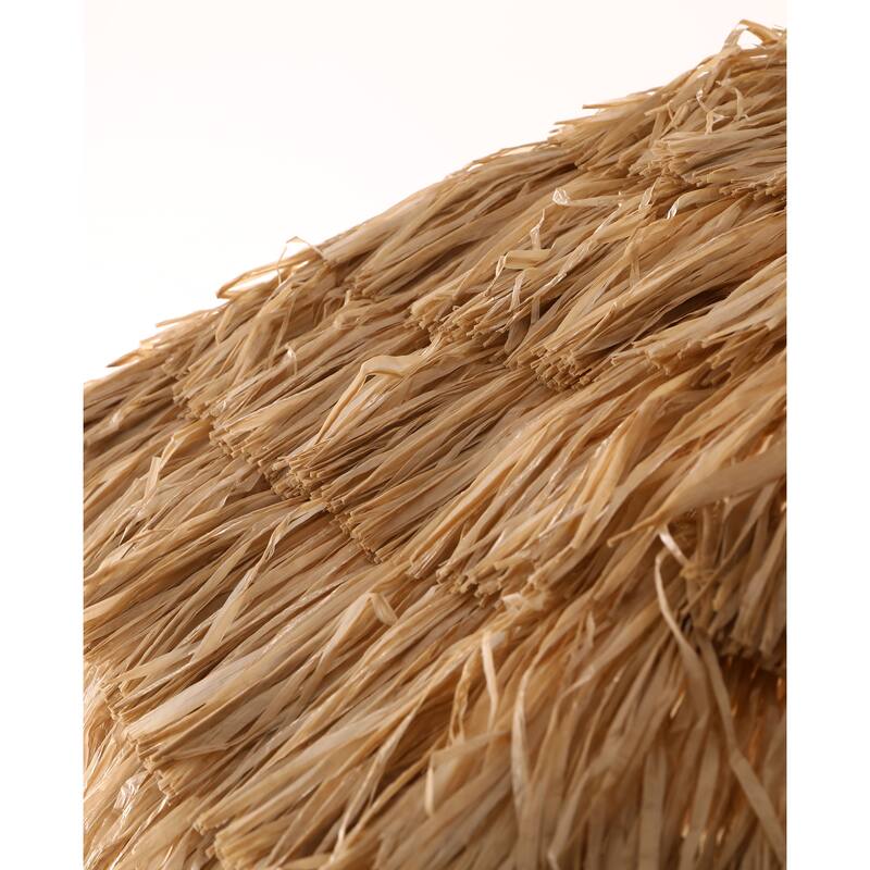Versatile Tropical Thatch Patio Umbrella for Outdoor Enjoyment and Relaxation