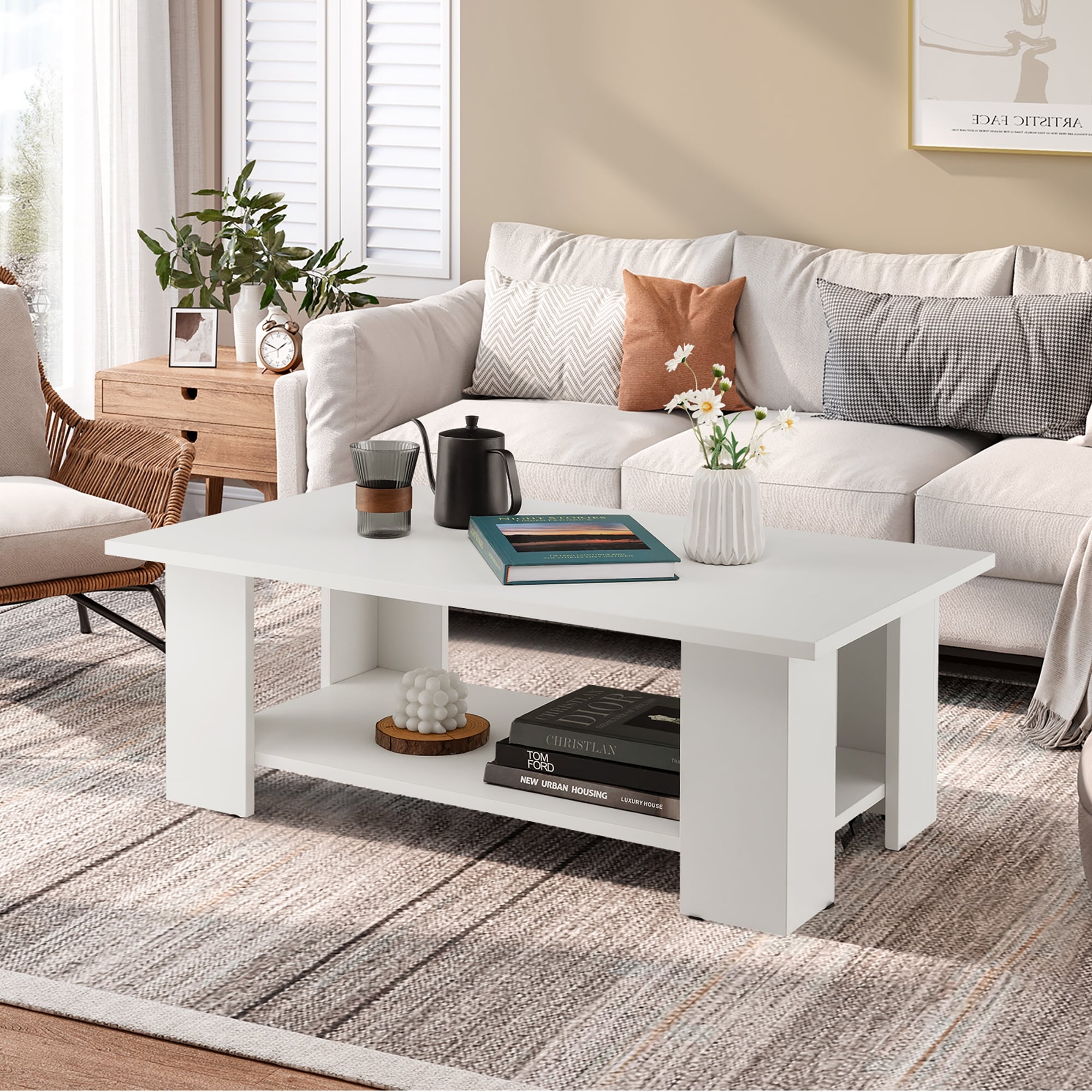 36 inch coffee table sales with storage