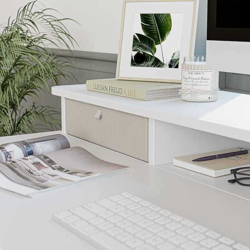 FEZIBO/Home Office Furniture/Wood/Standing Desk With 4 Drawers/Desks