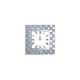 preview thumbnail 1 of 1, Acme Furniture Nasa Mirrored Wall Clock
