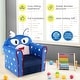 preview thumbnail 8 of 9, Costway Kid's Sofa Chair Toddler Upholstered Armchair Wooden Frame - See Details