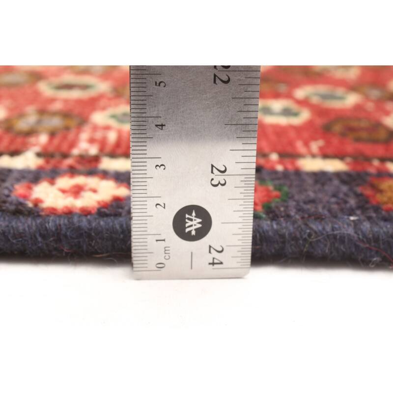 ECARPETGALLERY Hand-knotted Andelz Red Wool Rug - 3'1 x 4'9