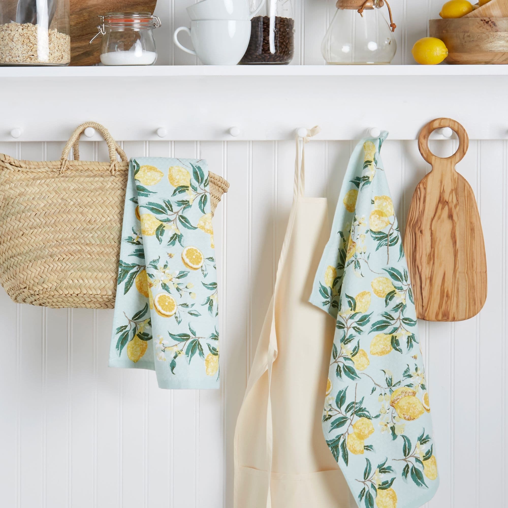 Martha Stewart Collection Bee Kitchen Towels, Set Of 4