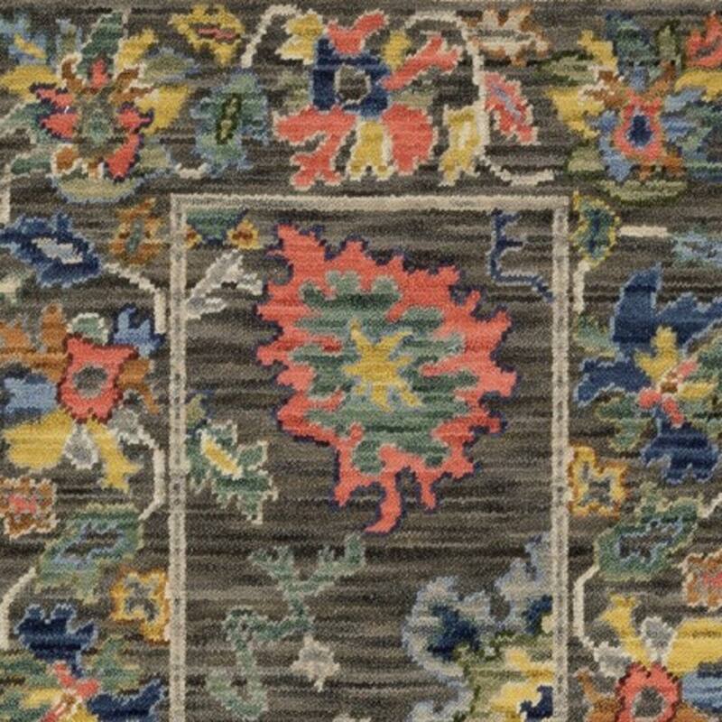 HomeRoots Oriental Traditional Rectangle Area Rug