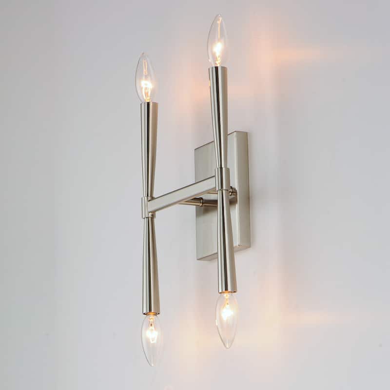 Maxim 24622 Rome 4 Light 12" Tall Wall Sconce