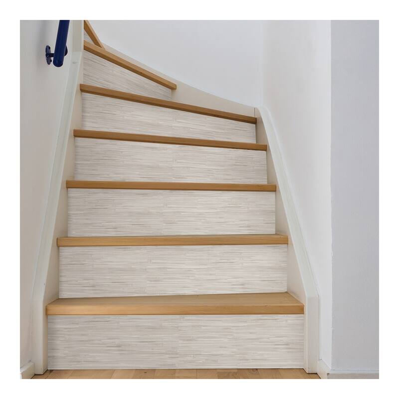 NuWallpaper Cream Faux Grassweave Peel & Stick Wallpaper - 216in x 20.5in x 0.025in