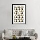 preview thumbnail 10 of 10, iCanvas "Mid Century Abstract Circles IX" by Urban Epiphany Framed