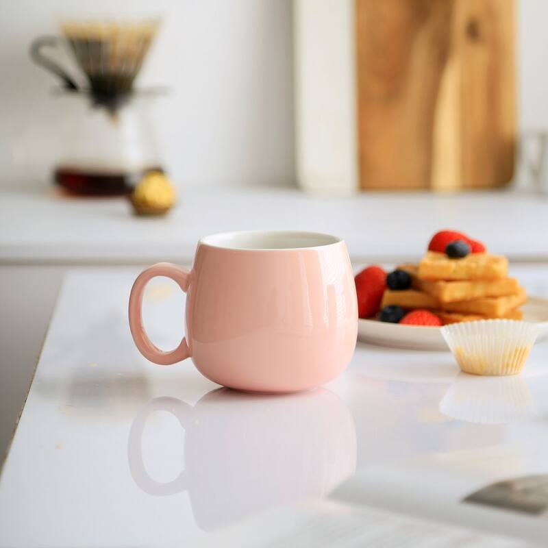 Panbado Nina 12 oz. Multi-Color 6-Piece Mugs