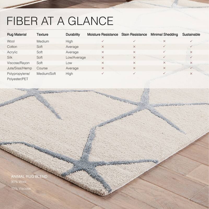 Porch & Den Flotoma Handmade Starfish Area Rug