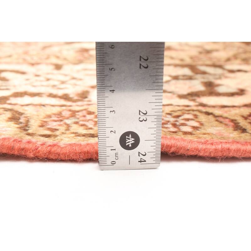 ECARPETGALLERY Hand-knotted Andelz Copper Wool Rug - 4'4 x 6'6