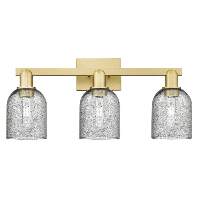 Innovations Lighting Endless Possibilities Arcadia - Caledonia - 3 Light 24" Bath Vanity Light - Charcoal/Satin Gold