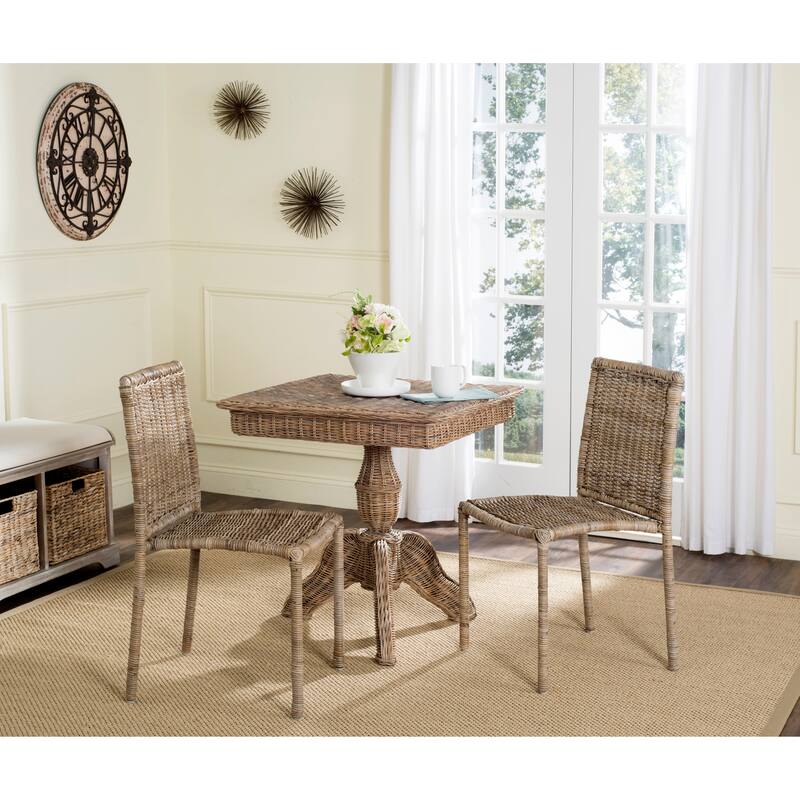 SAFAVIEH Stjepana Grey Dining Chair (Set of 2) - 19Wx20Dx34H - Grey