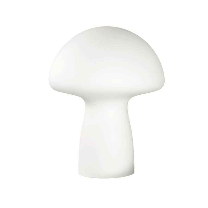 Mushroom Round Glass Table Lamp