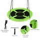 preview thumbnail 111 of 114, Goplus 40" Flying Saucer Tree Swing Indoor Outdoor Play Set Kids - See Details