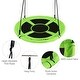 preview thumbnail 28 of 55, Goplus 40" Flying Saucer Tree Swing Indoor Outdoor Play Set Kids - See Details