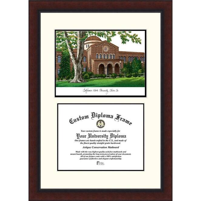 California State University, Chico 11w x 8.5h Legacy Scholar Diploma Frame