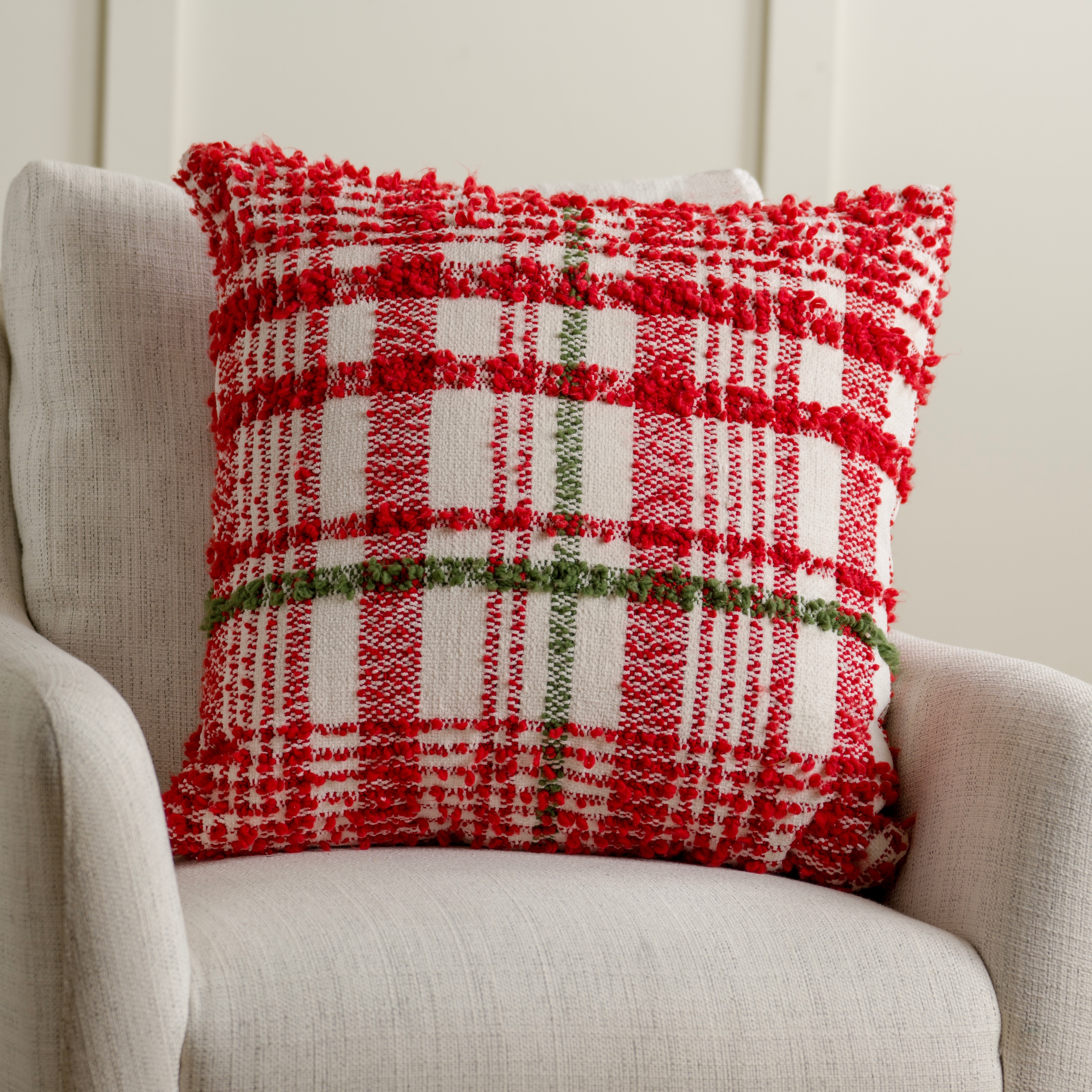 Green Plaid Throw Pillows Bed Bath Beyond