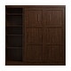 preview thumbnail 7 of 91, Pur Full Murphy Bed with Shelving Unit (84W) by Bestar