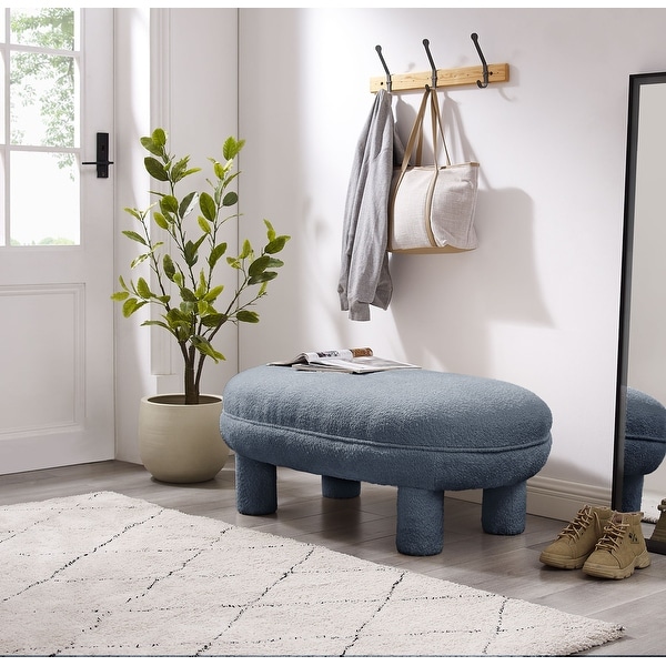 Ottoman in hallway hotsell