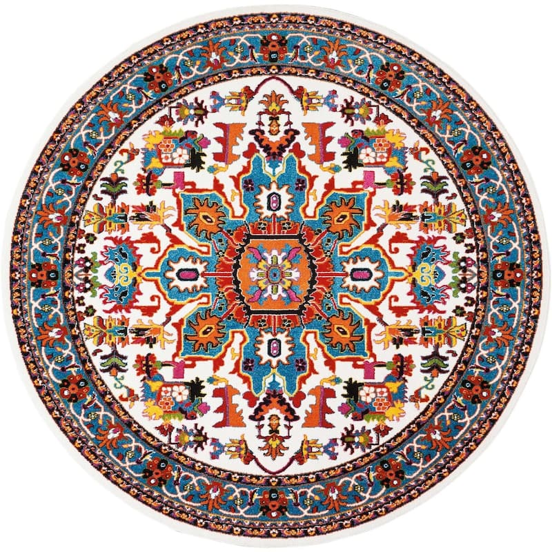 Nourison Oakdale Traditional Persian Medallion Area Rug