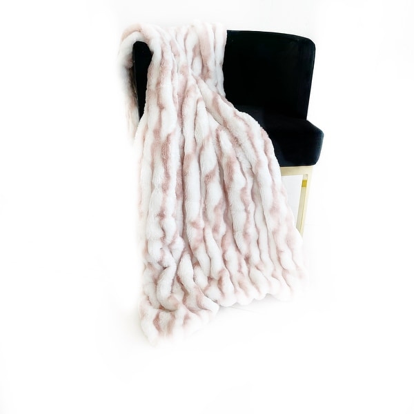 Fabian faux deals fur throw