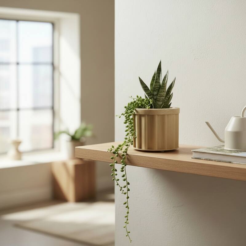 Round Strata Planter SM