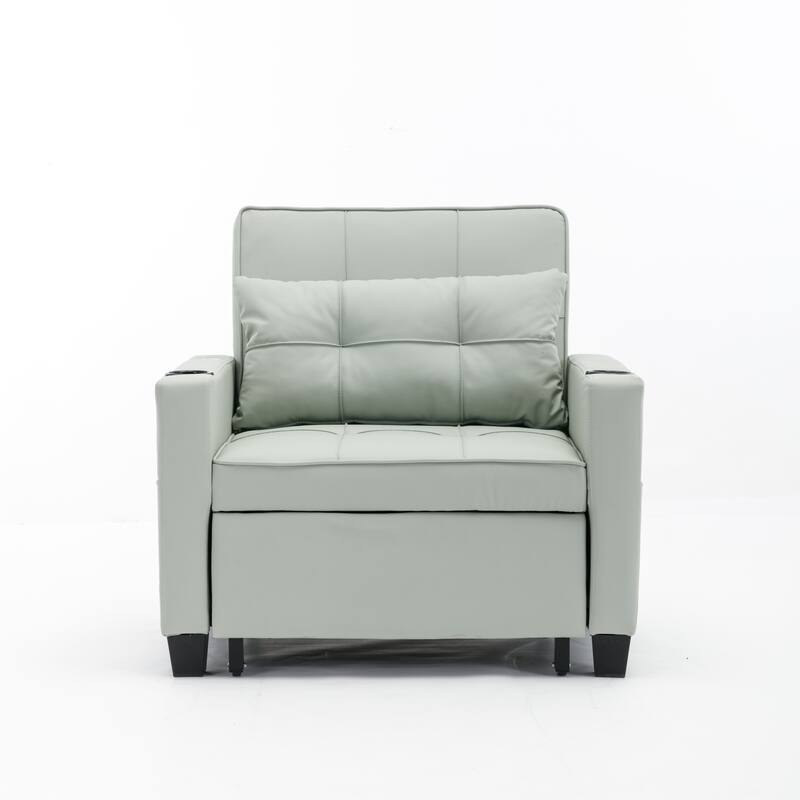 Pull Out Recliner Chair Bed Convertible 3 in 1