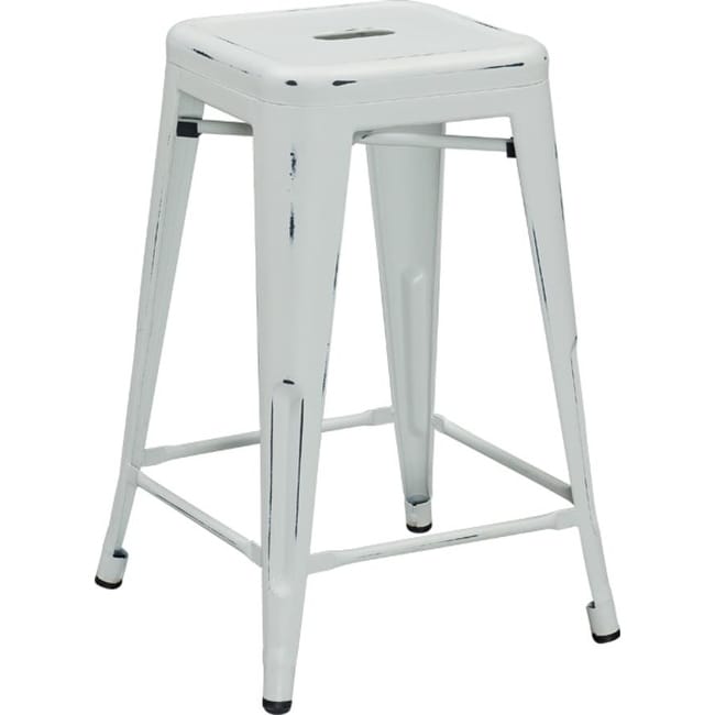 White metal bar on sale stools set of 2
