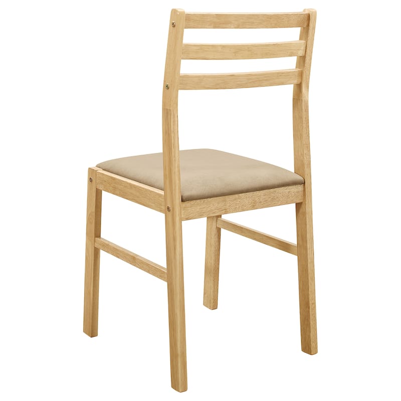 Bucknell 3-piece Round Drop Leaf Dining Table Set