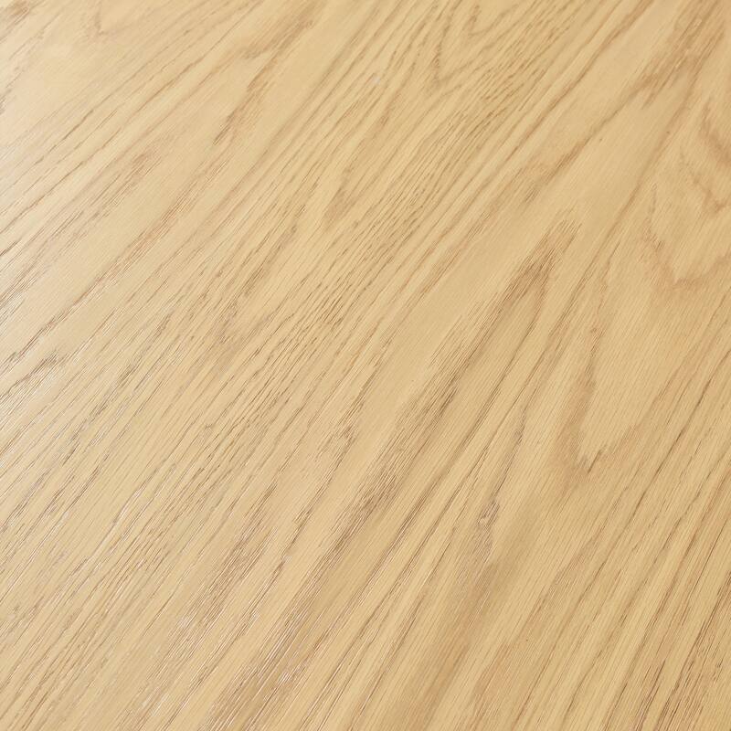 Solid Wood Round Dining Table Kitchen Table with Tabletop and Tapered Base for Living/Dining Room Coffee Office