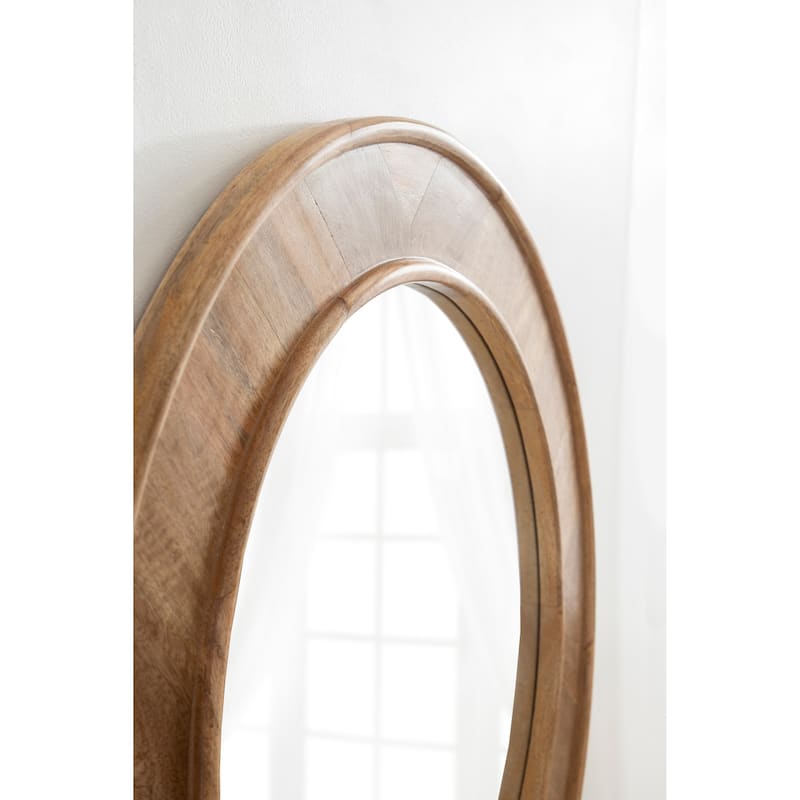 Kate and Laurel Yahna Round Wall Mirror